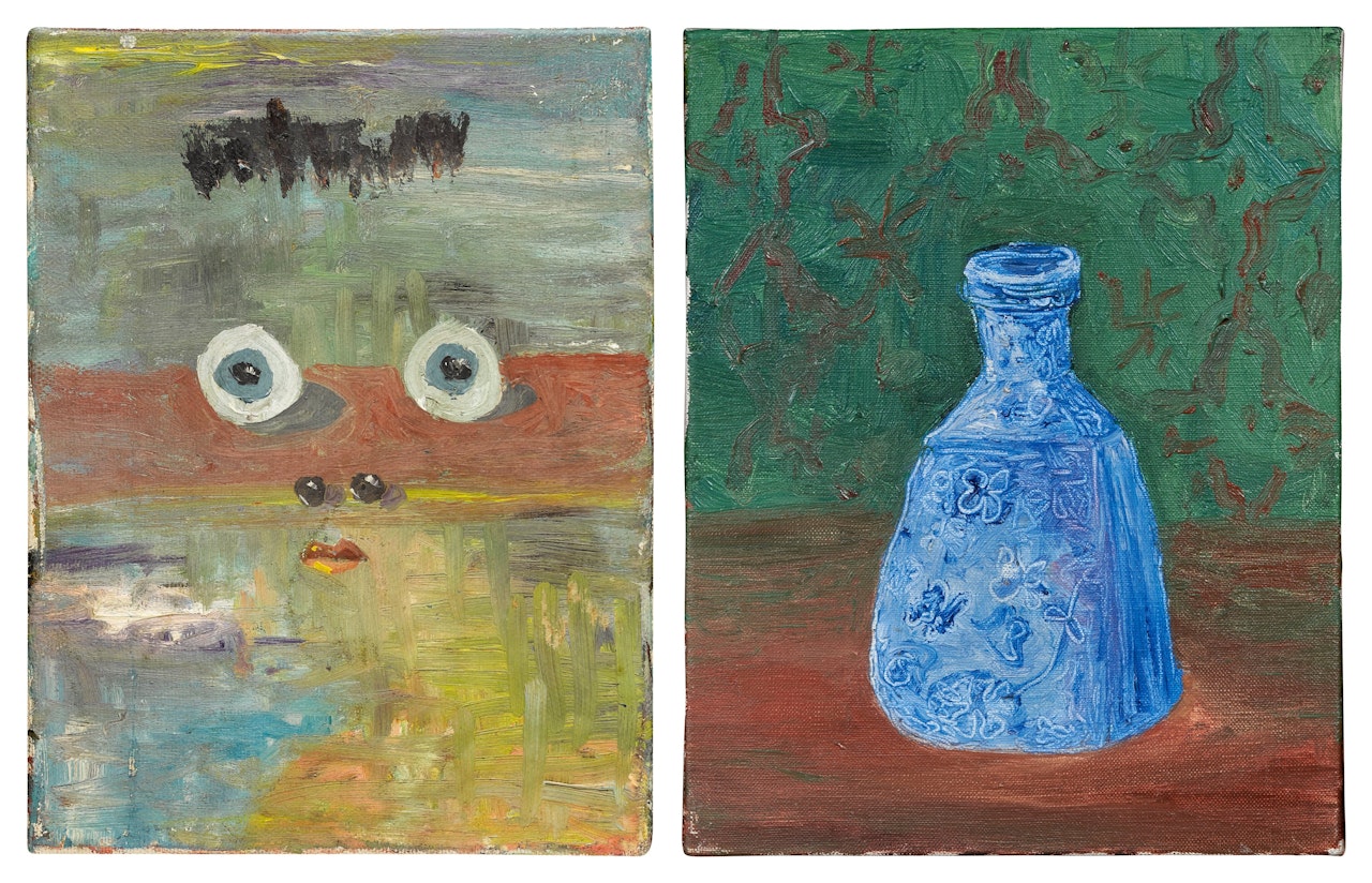 Untitled (Two Works) ii. by George Condo