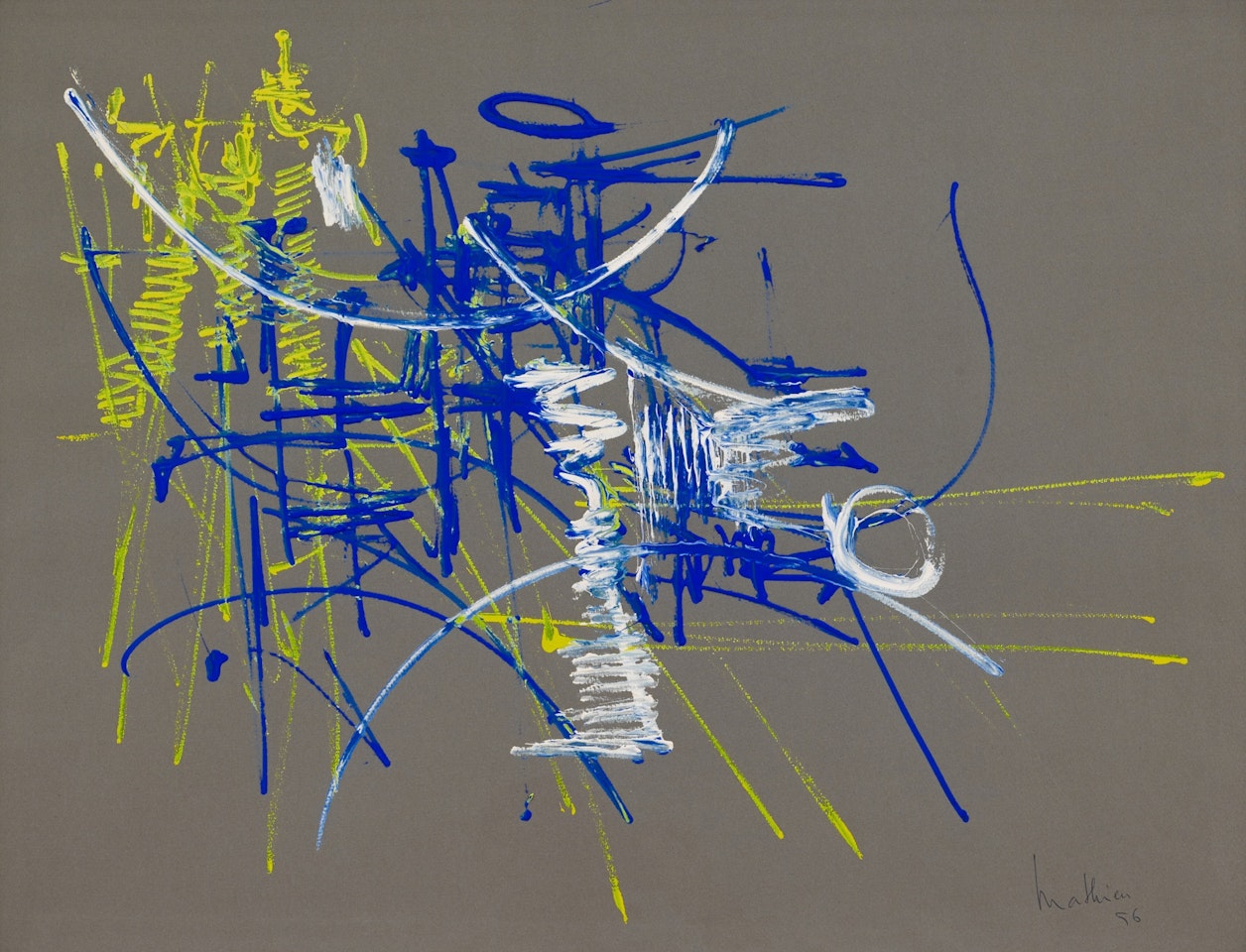 Électricité by Georges Mathieu