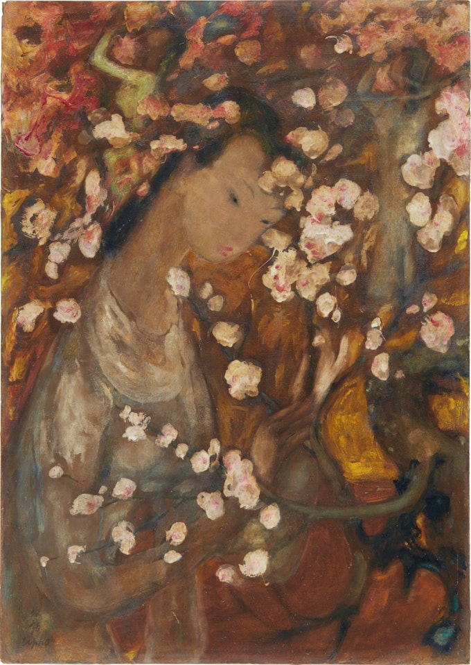 Le jeune fille aux fleurs by Le Pho