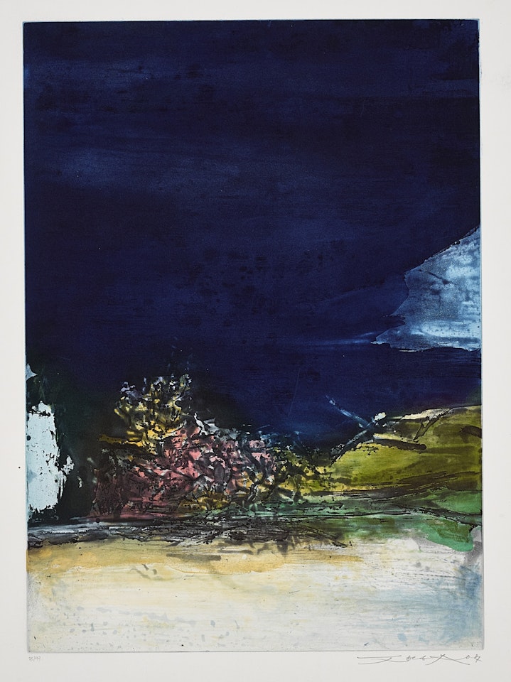 Sans titre by Zao Wou-Ki