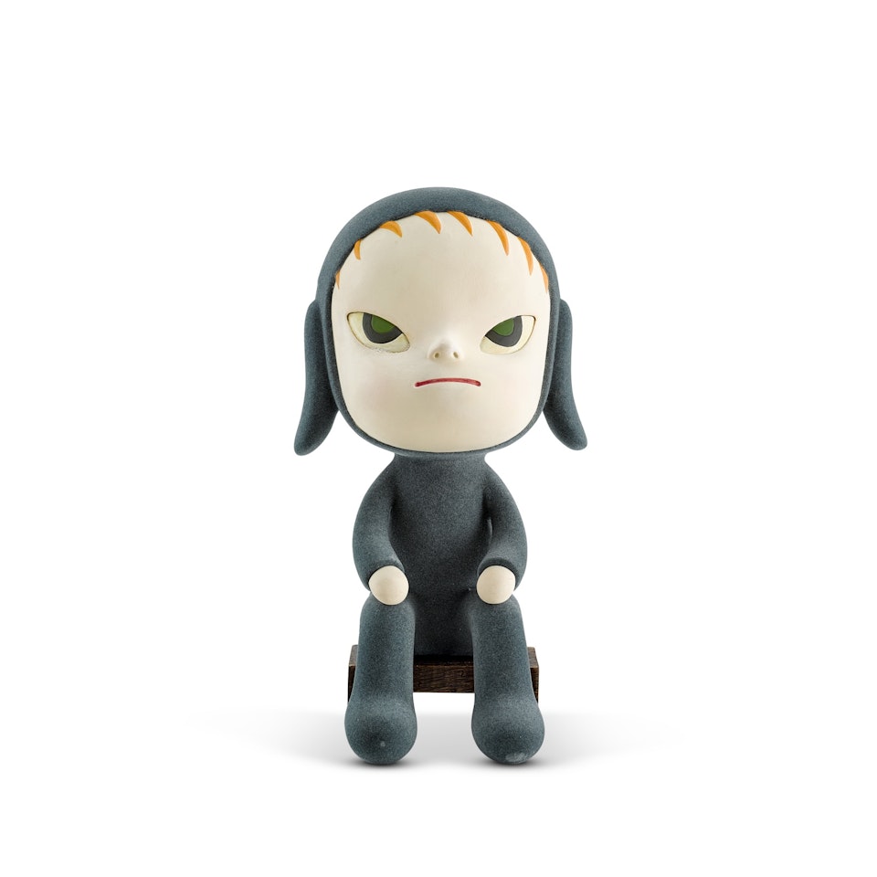 Sleepless Night (Sitting) by Yoshitomo Nara