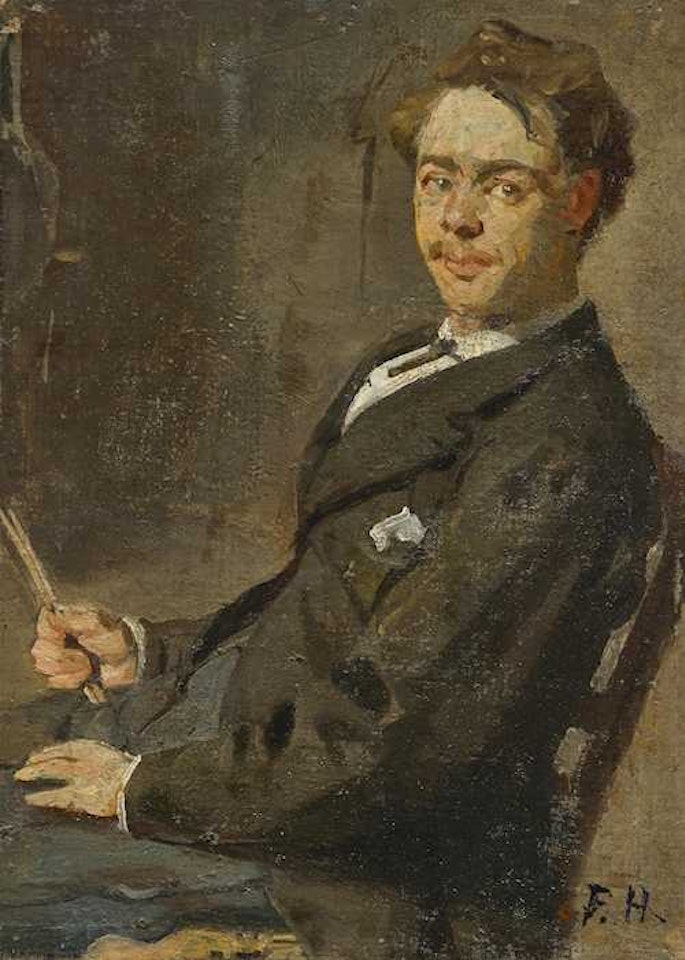 Self portrait by Ferdinand Hodler