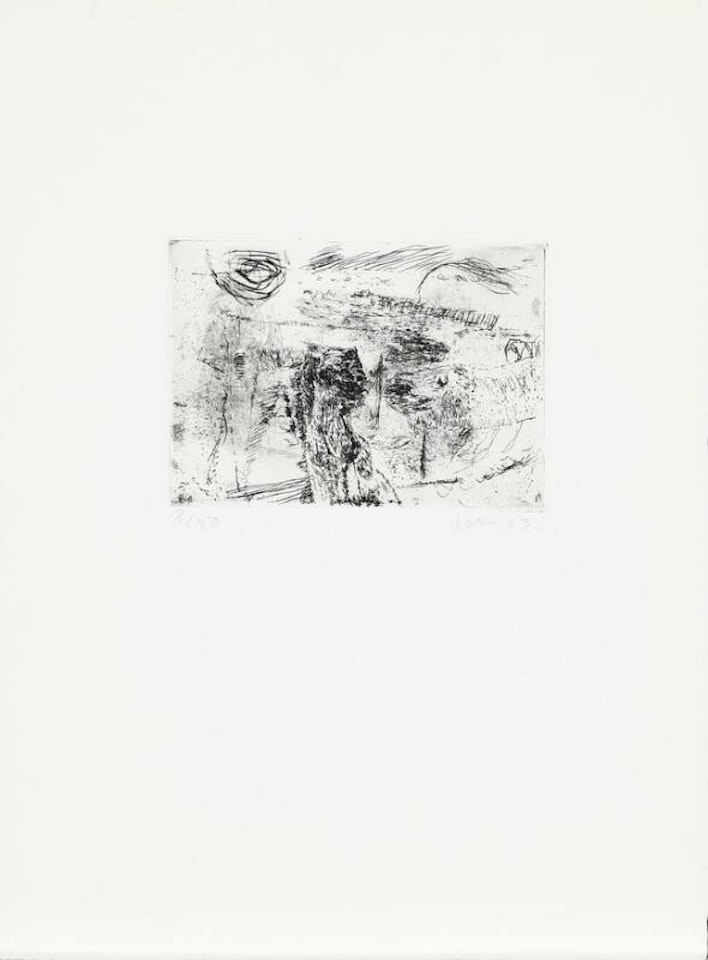 Composition from “Schweizer Suite. 23 Radierungen von Asger Jorn” by Asger Jorn