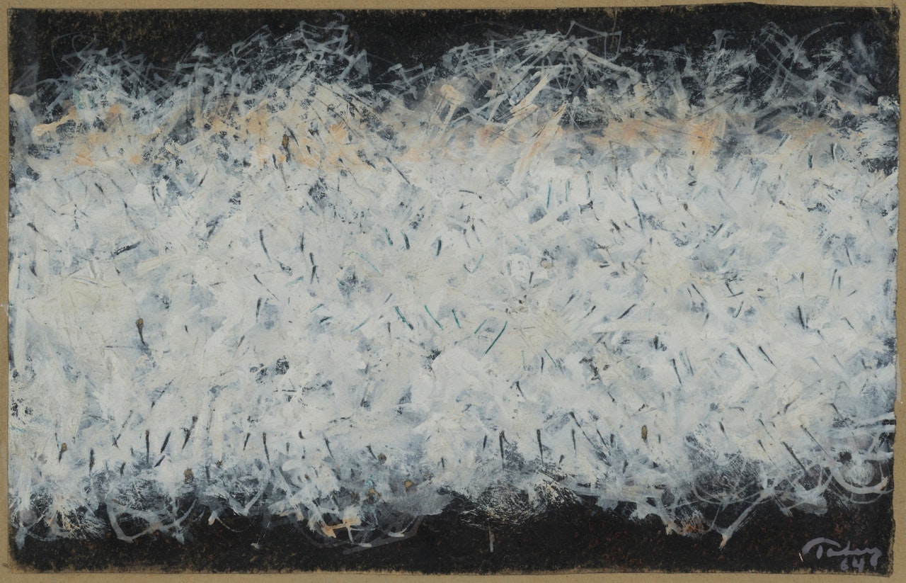 Composition abstraite by Mark Tobey