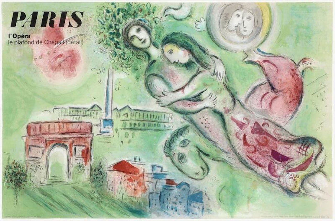 “Romeo et Juliette - Paris l"opéra” by Marc Chagall