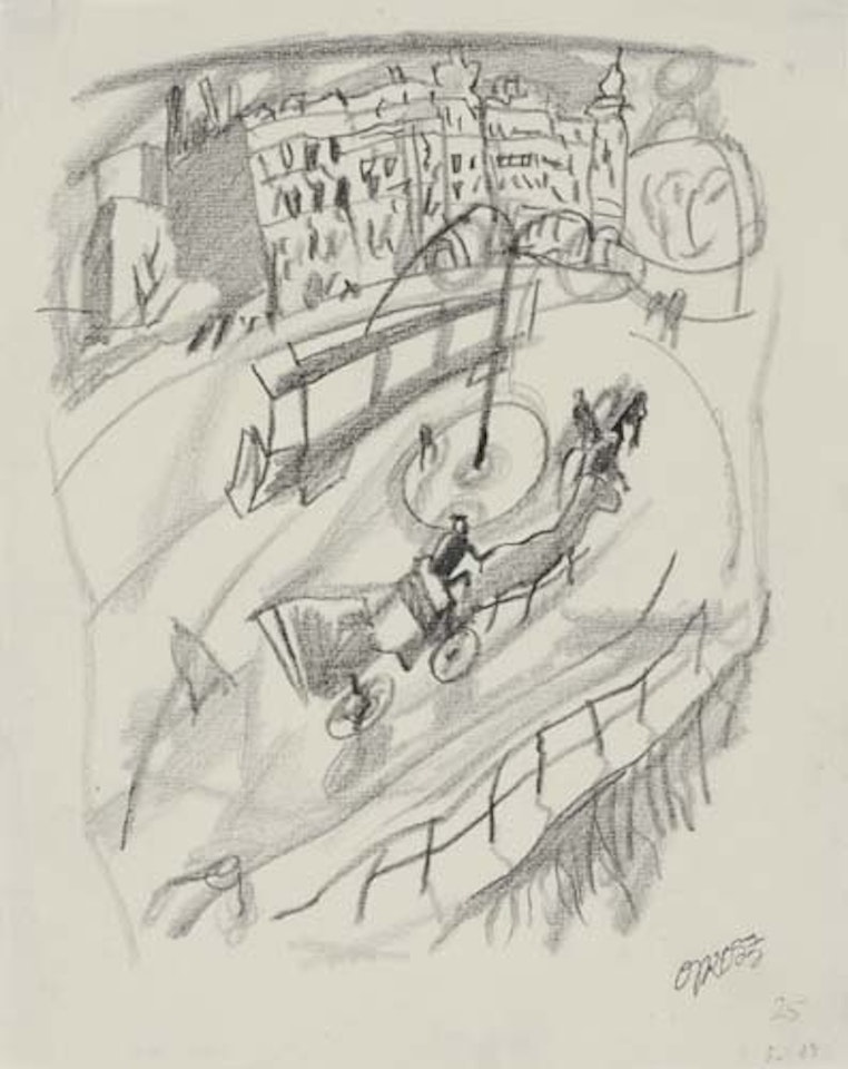 Potsdamer Platz by George Grosz
