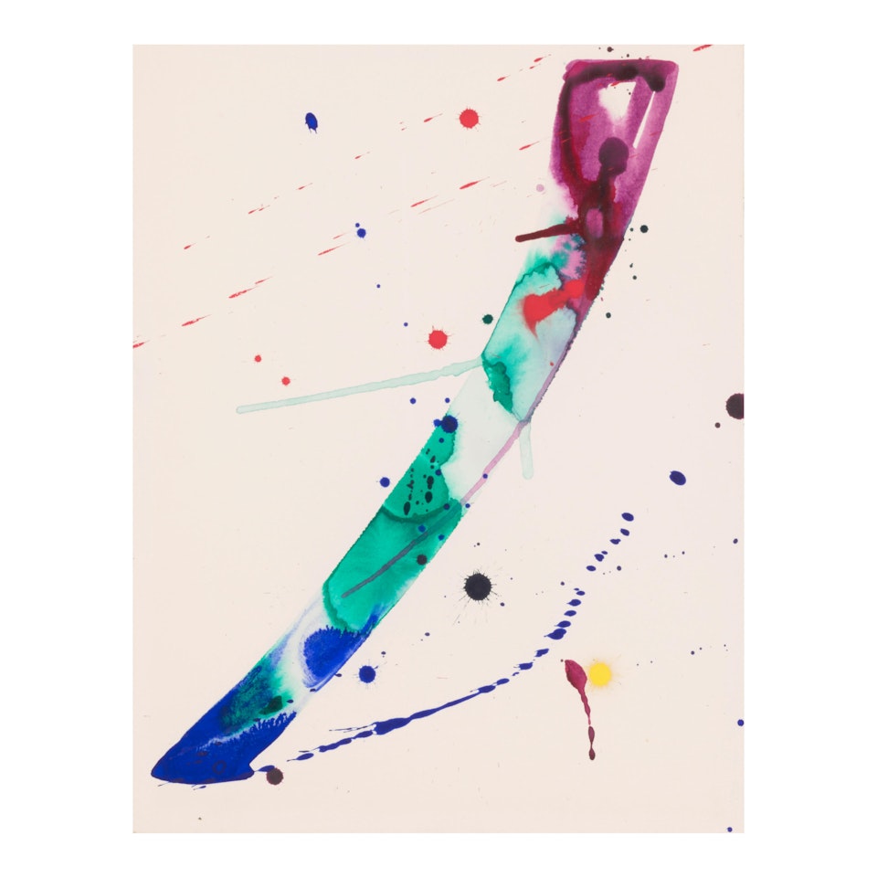 Study for Sculpture (SF66-131) by Sam Francis