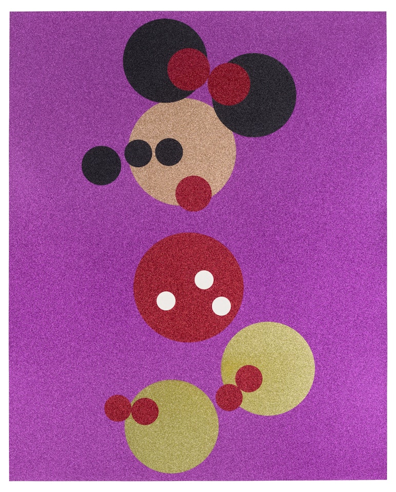 Minnie (Pink Glitter) (Large) by Damien Hirst