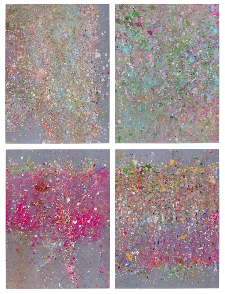 Where the Land Meets the Sea (H13: 1-4) by Damien Hirst