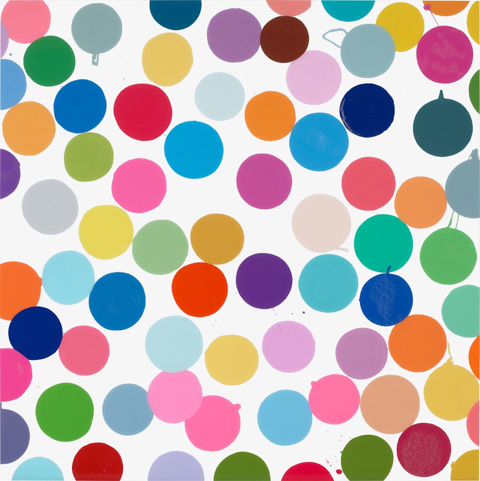 Plaza, from Colour Space (H5-6) by Damien Hirst
