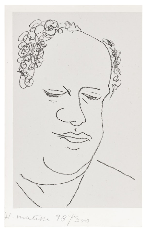 René Leriche, from La chirurgie, discipline de la connaissance (René Leriche, from Surgery, a Discipline of Knowledge) (D. Bks. 27) by Henri Matisse