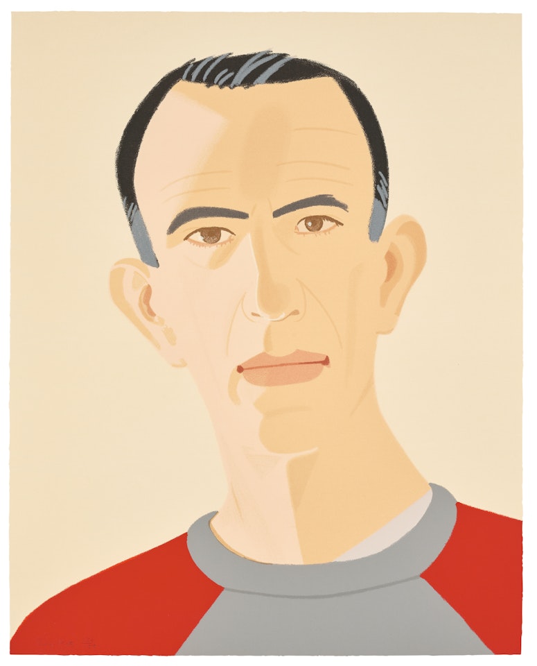 Sweatshirt 2, from Alex and Ada, the 1960s to the 1980s (S. 248) by Alex Katz