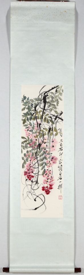 Wisteria by Qi Baishi