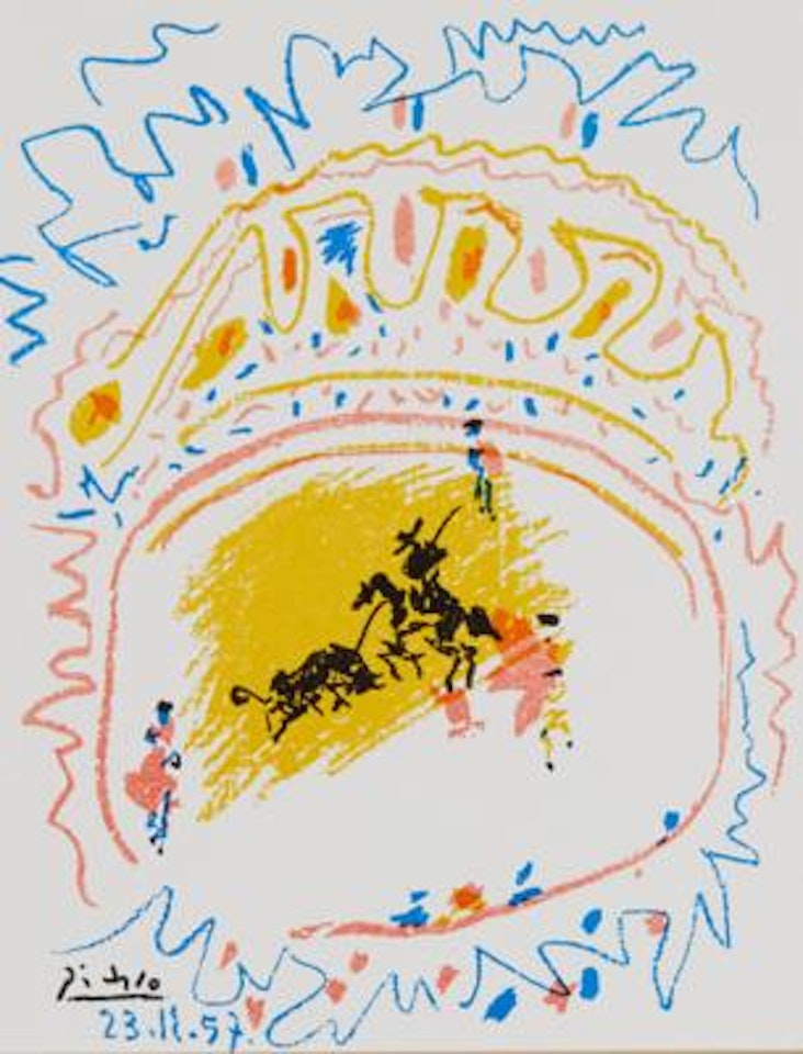 "La petite corrida" by Pablo Picasso