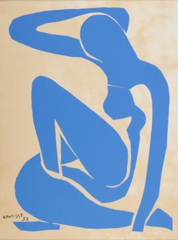 Nu bleu I (Blauer Akt) by Henri Matisse