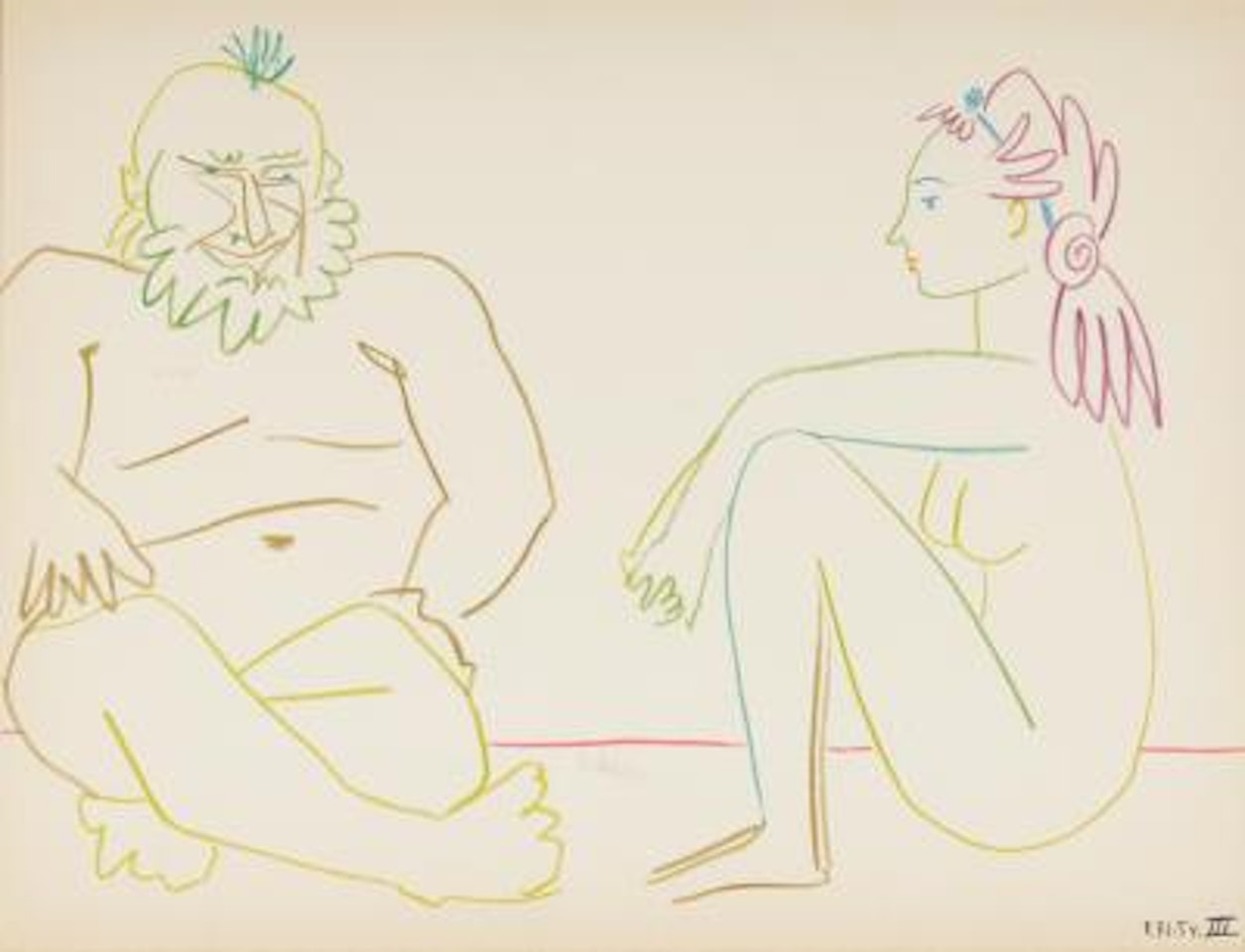 Comédie Humaine by Pablo Picasso