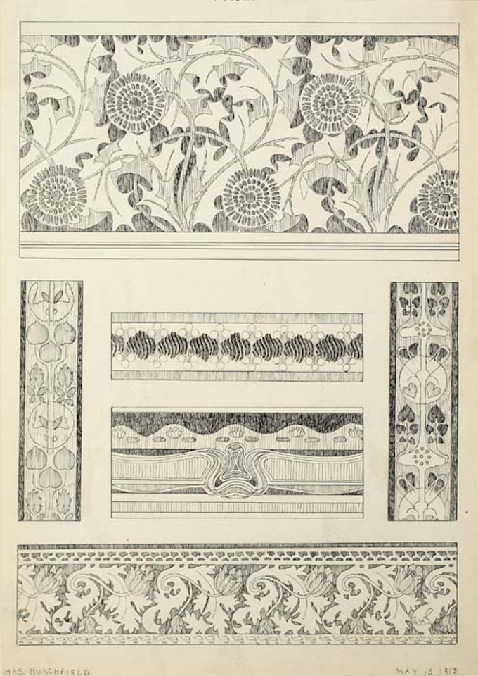 Modern examples by Charles Burchfield