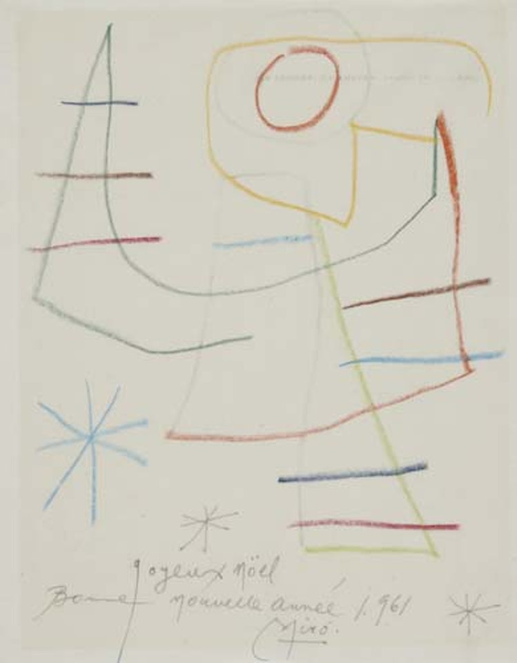 L'Ange pour Nöel by Joan Miró