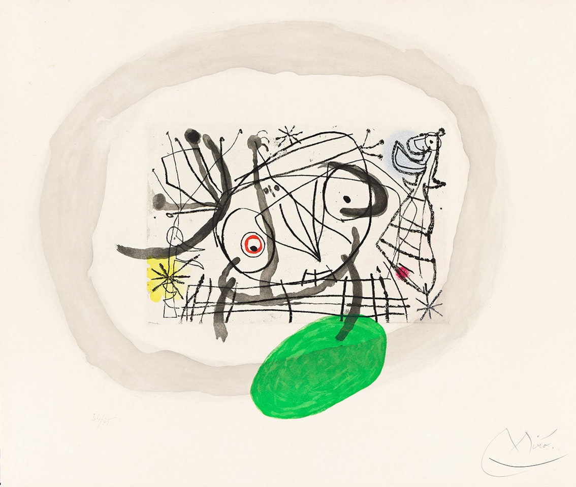 Fissures . by Joan Miró
