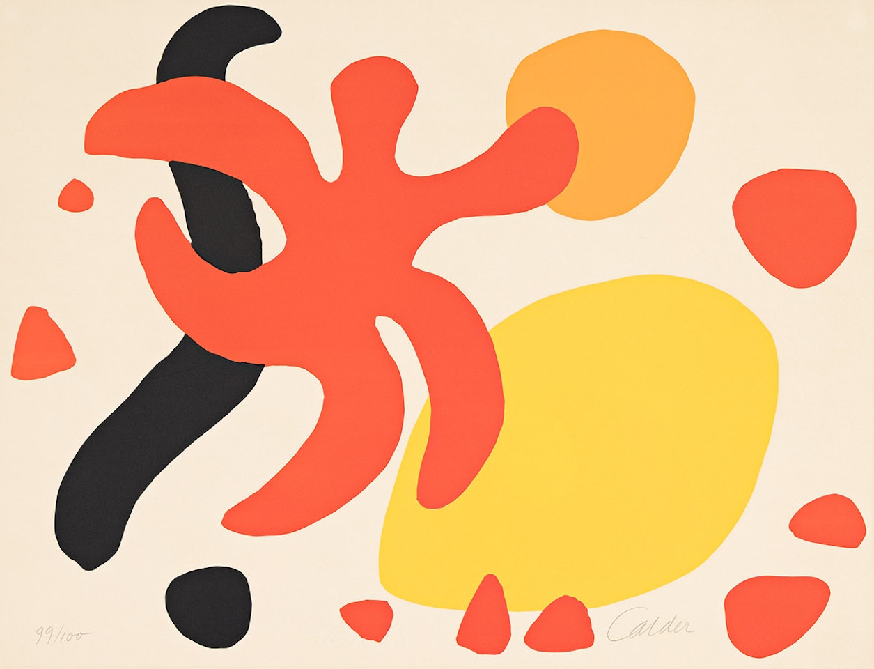 Les Étoiles. by Alexander Calder
