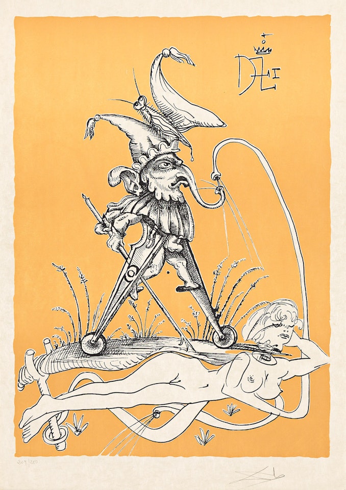 Les Songes drôlatiques de Pantagruel by Salvador Dali