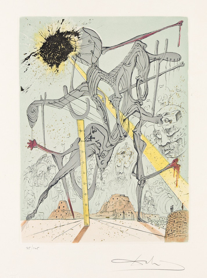 Hamlet. by Salvador Dali