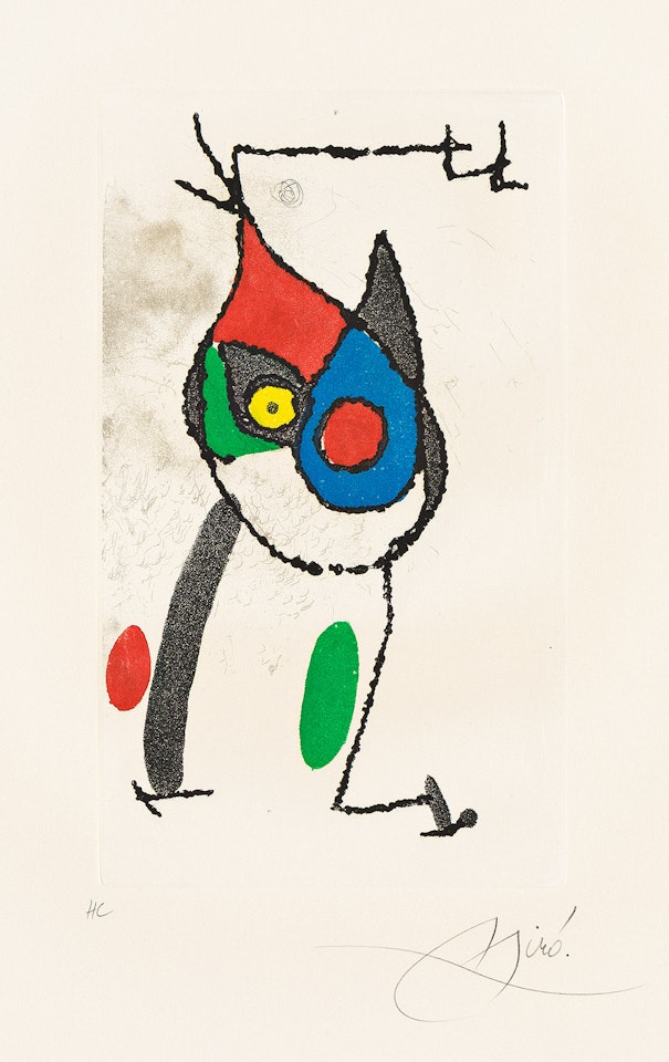 Les Magies. by Joan Miró