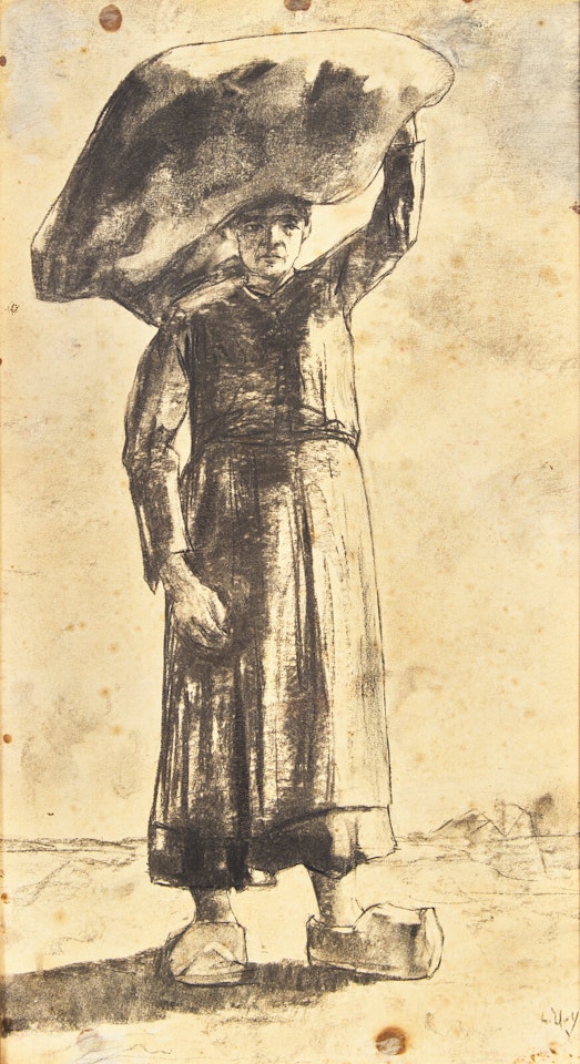 Farm Woman by Lesser Ury