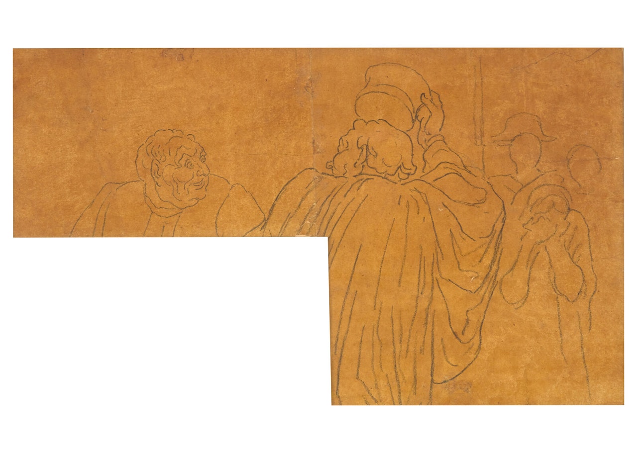 Bons Confrères by Honoré Daumier