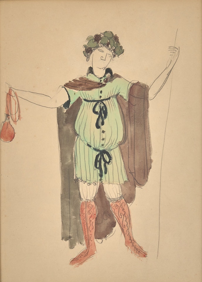 Dessin pour un Costume (Bal Poiret à St. Cloud) by Roger de la Fresnaye