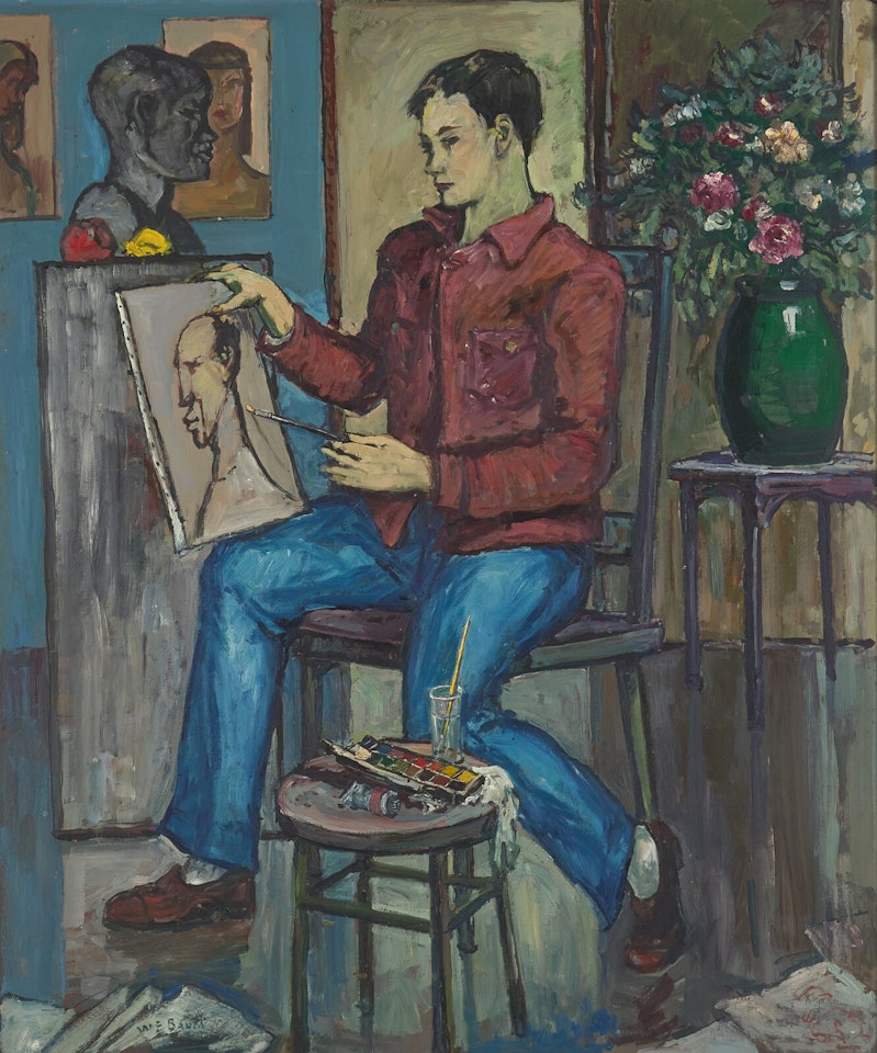 The Young Painter by Walter Emerson Baum