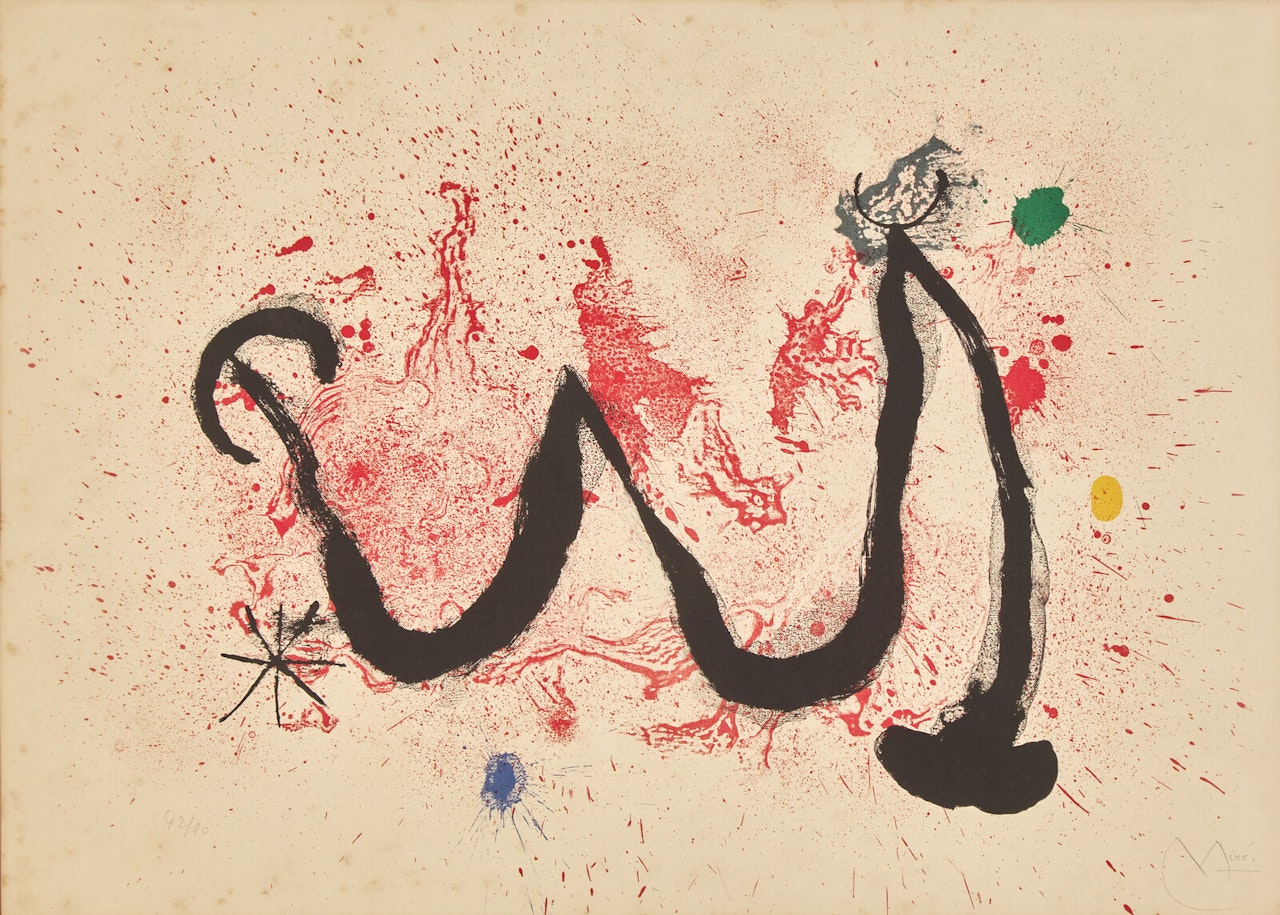 La Danse de Feu by Joan Miró