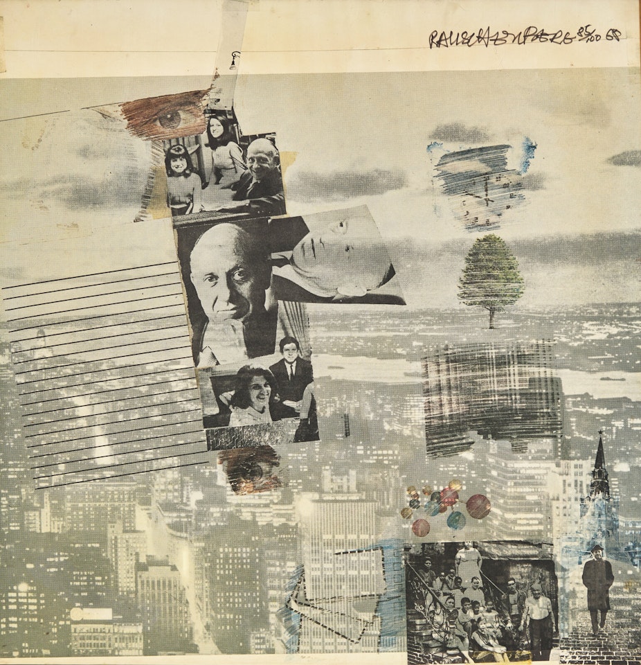 Senator Javits Poster by Robert Rauschenberg