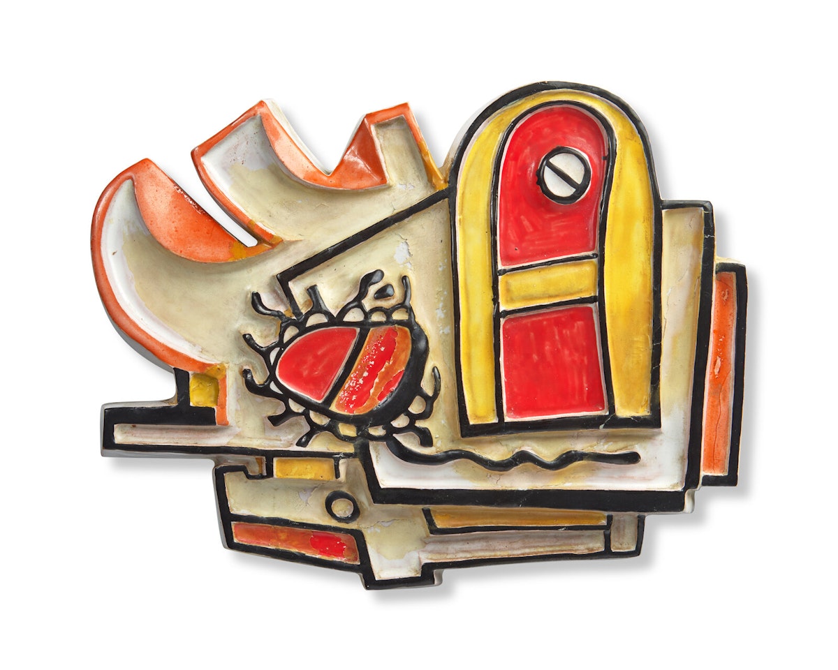Composition Rouge, Jaune et Orange by Fernand Leger