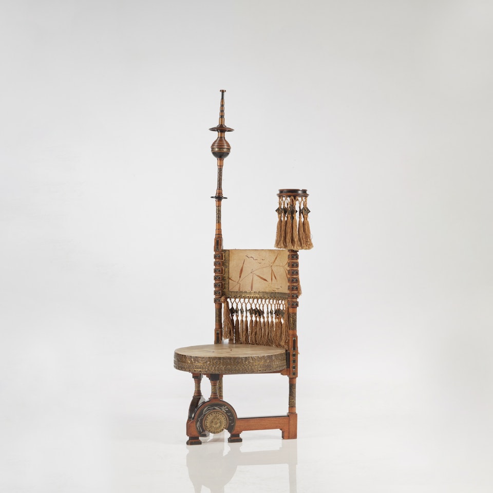 Throne Chair by Carlo Bugatti