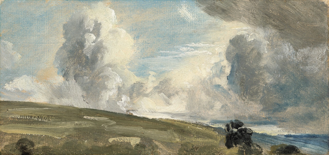 Cloud Study, possibly over Harnham Ridge by John Constable