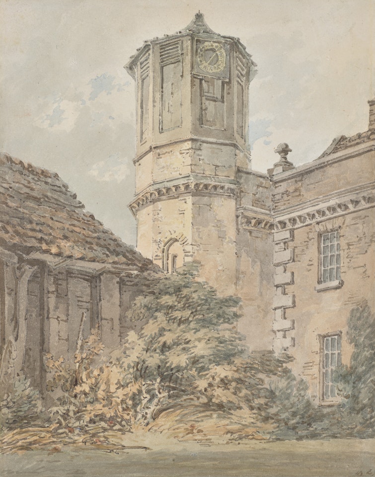 Brooke House, Hackney, London: Dr Monro"s private Asylum by Joseph Mallord William Turner