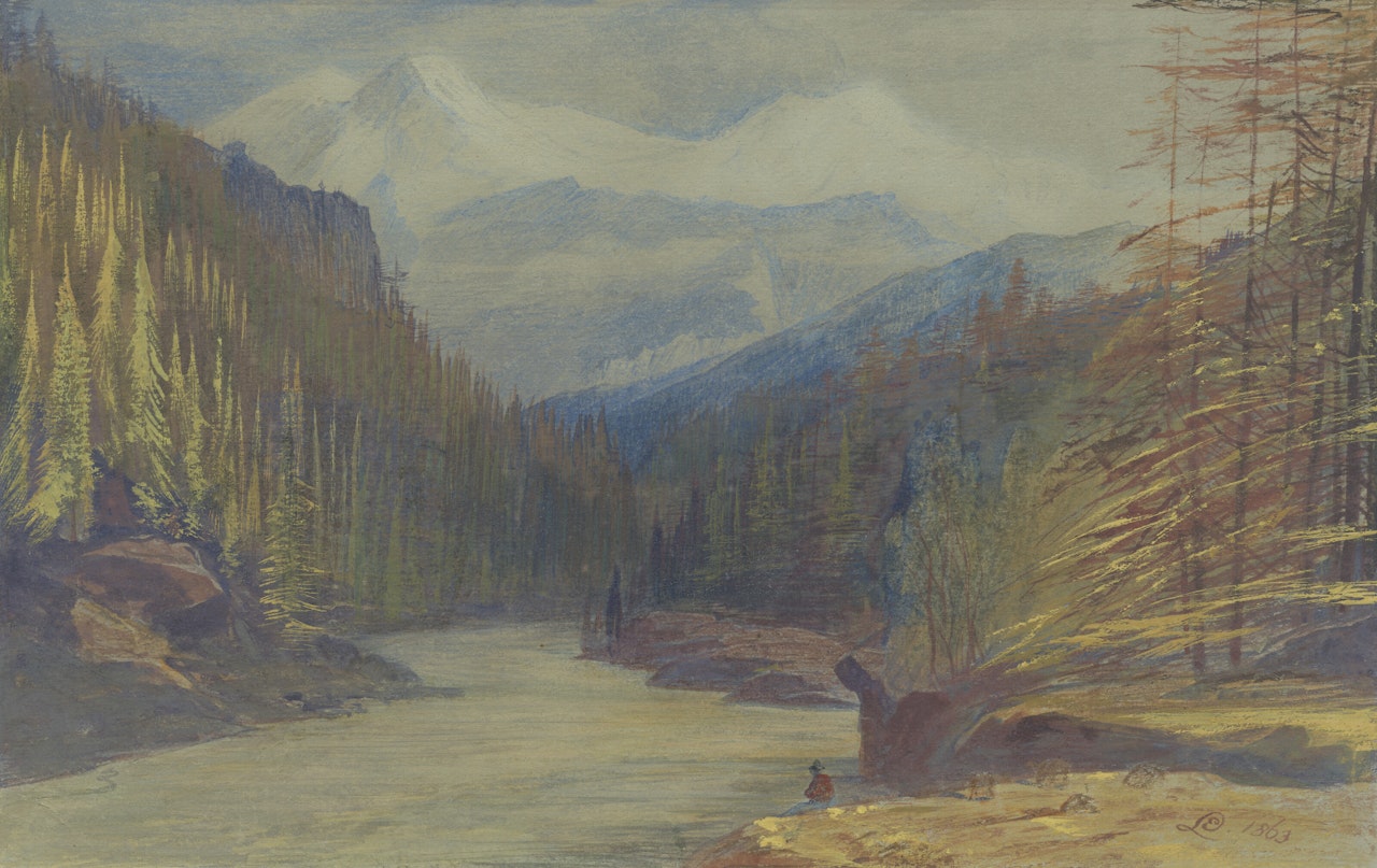 Mont Blanc by Edward Lear