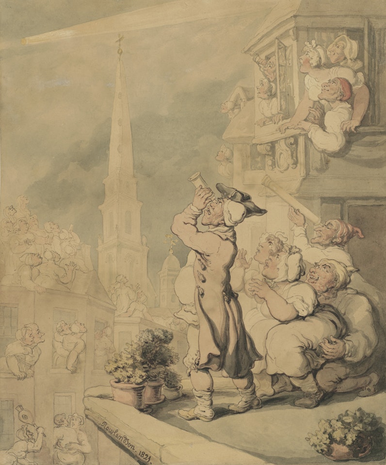 The Comet by Thomas Rowlandson