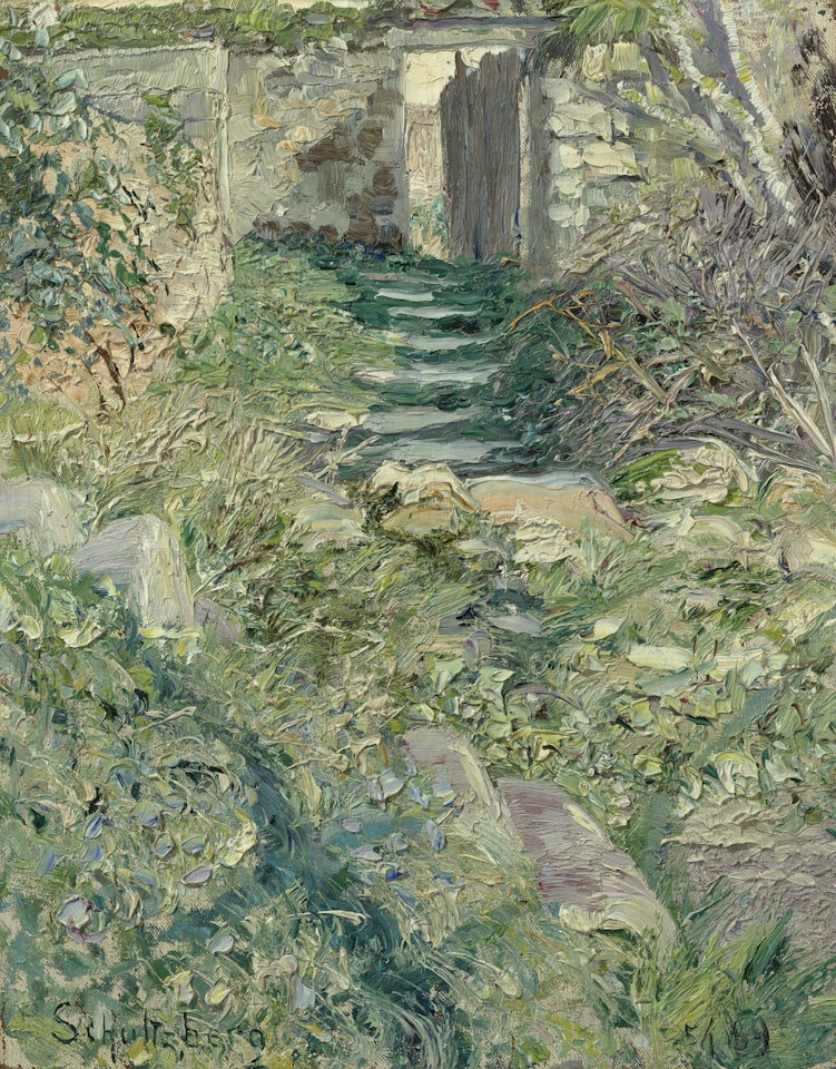 Steps to the Garden (Tradgardstrappan) by Anshelm Schultzberg