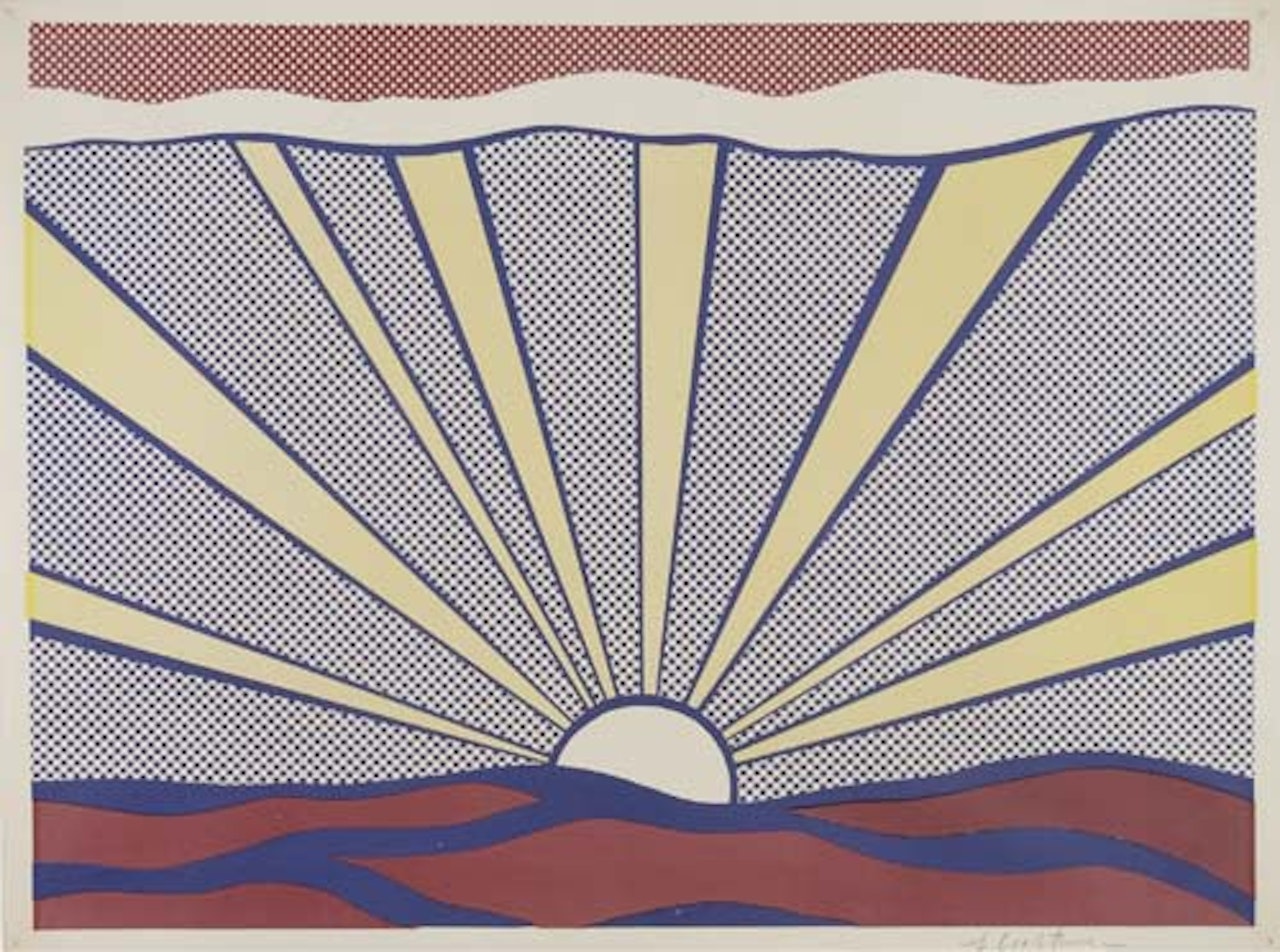 Sunrise by Roy Lichtenstein