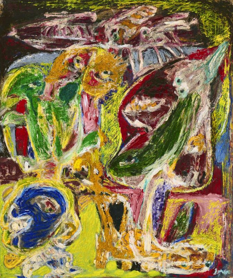 “Les animaux domestiques” by Asger Jorn
