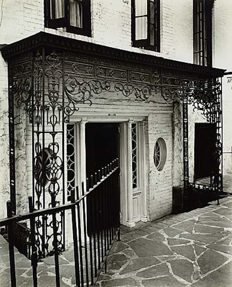 Doorway, 16-18 Charles Street by Berenice Abbott