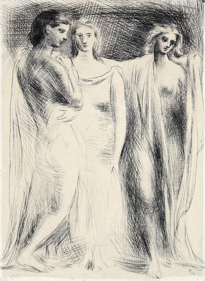 “Les trois femmes” by Pablo Picasso