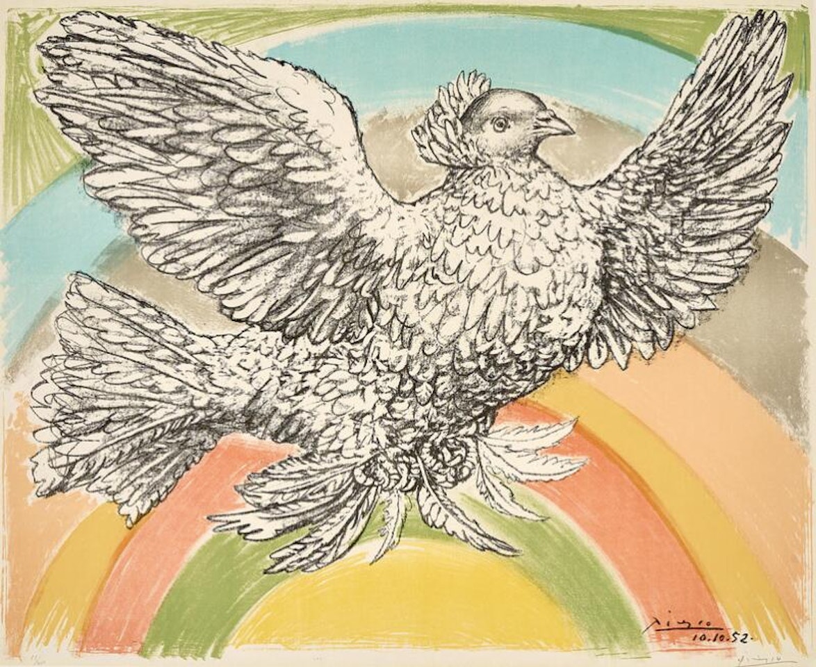 “Colombe Volant” by Pablo Picasso