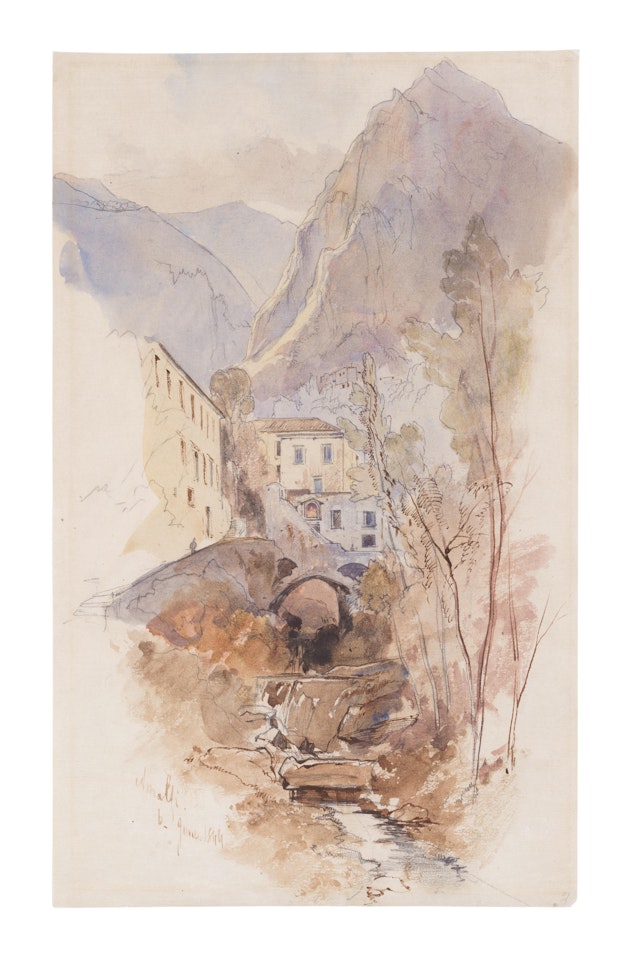 Amalfi by Edward Lear
