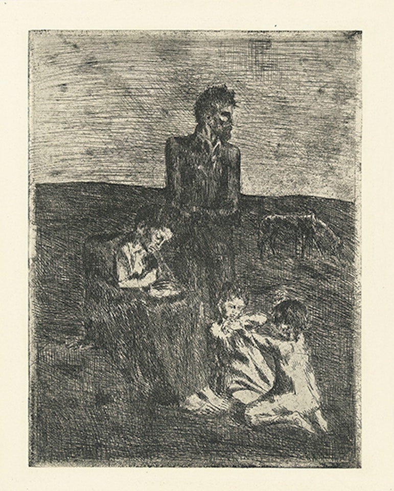 Les pauvres (Bloch 3; Geiser 4) by Pablo Picasso