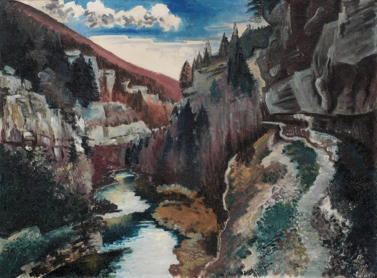 Paysage du Doubs by Auguste Herbin