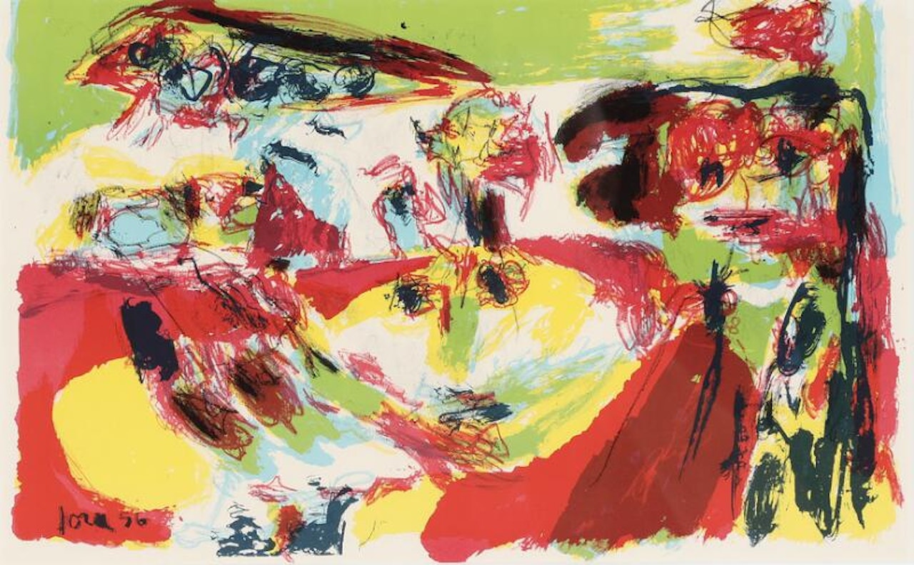 Untitled. Two compositions by Asger Jorn