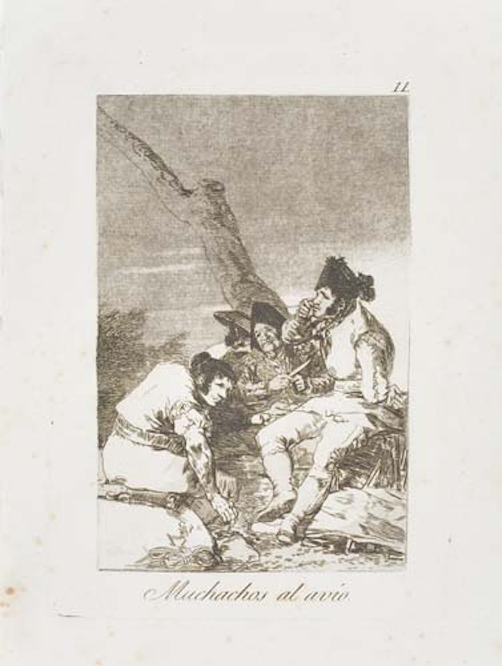 Muchachos al avio by Francisco José de Goya